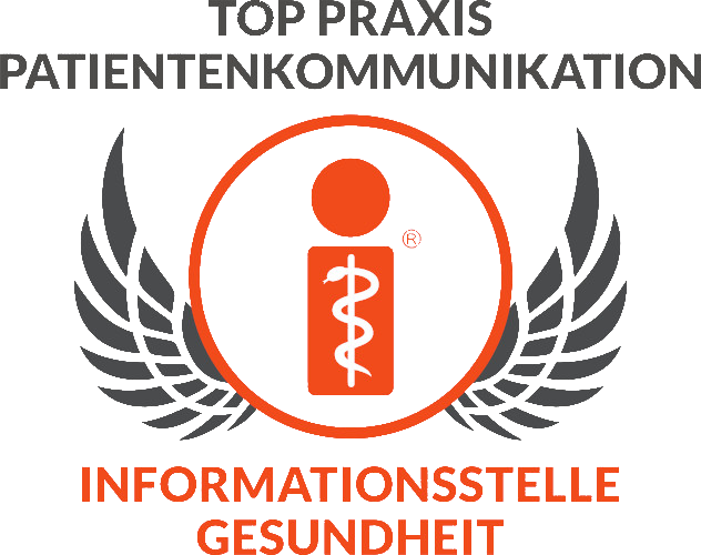 Siegel Top Praxis Patientenkommunikation
